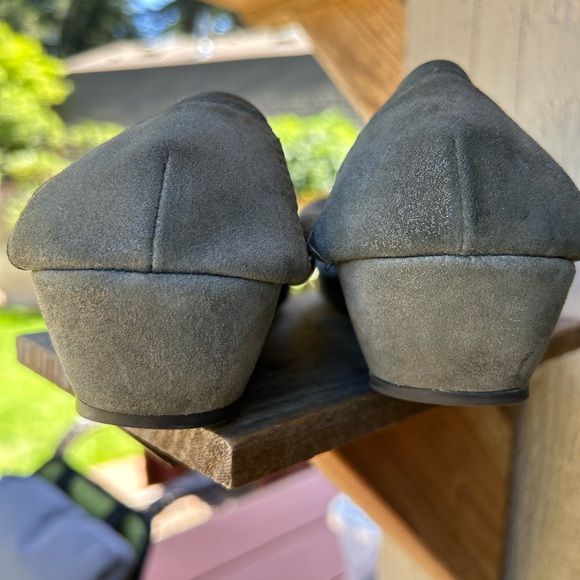 Gentle Souls shoes gray suede ballet flats Sz 8.5. By Kenneth Cole - Picture 3 of 8